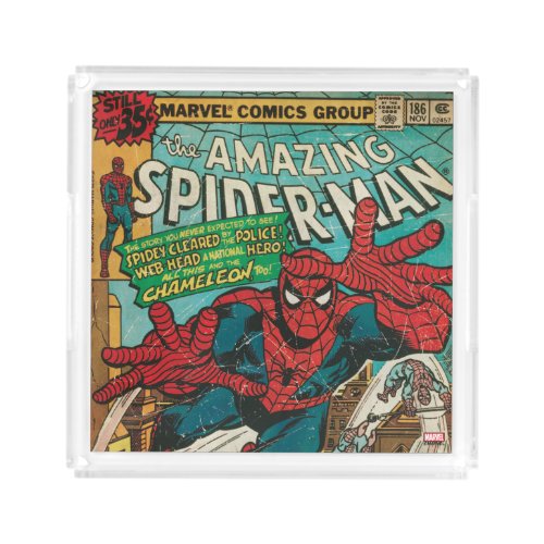 The Amazing Spider_Man Comic 186 Acrylic Tray