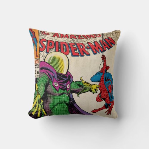 The Amazing Spider_Man Comic 66 Throw Pillow