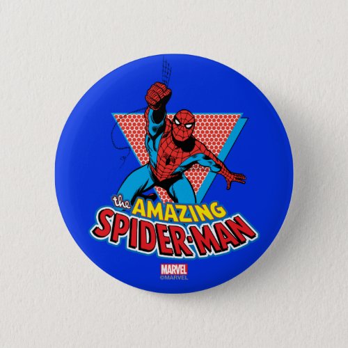 The Amazing Spider_Man Graphic Pinback Button