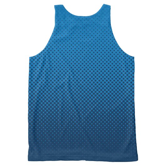 The Amazing Spider-Man Logo All-Over-Print Tank Top (Back)