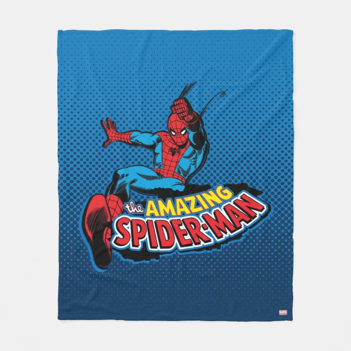 Amazing Spider-Man  Fleece Blanket Quilt Blanket Print In USA 