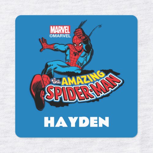 The Amazing Spider_Man Logo Kids Labels