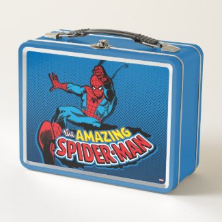 The Amazing Spider-Man Logo Metal Lunch Box