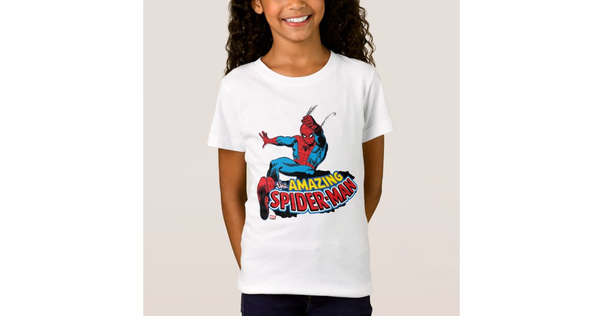 The Amazing Spider-Man Logo T-Shirt | Zazzle