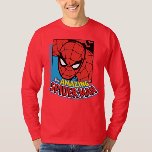 The Amazing Spider_Man Retro Comic Icon T_Shirt