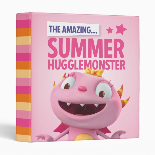 The Amazing Summer Hugglemonster Binder (Front/Spine)