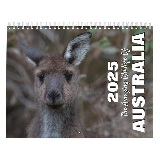 The Amazing Wildlife Animals of Australia Calendar (Cover)
