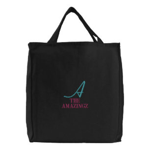 THE AMAZINGZ EMBROIDERED TOTE BAG