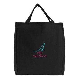 THE AMAZINGZ EMBROIDERED TOTE BAG
