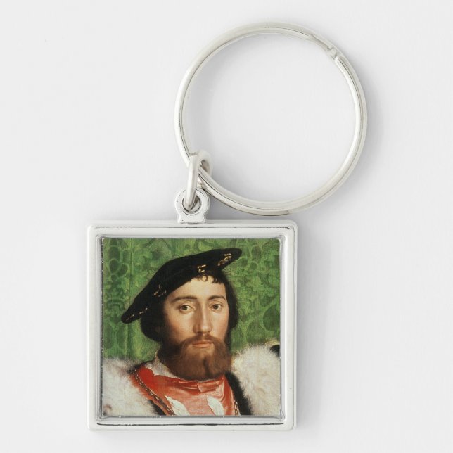 The Ambassadors, 1533 Keychain (Front)