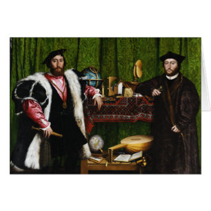 The Ambassadors by Hans Holbein the Younger Cards