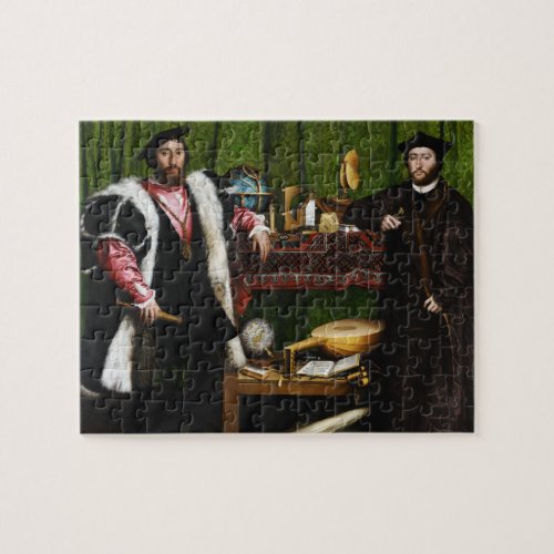 The Ambassadors by Hans Holbein the Younger Jigsaw Puzzle