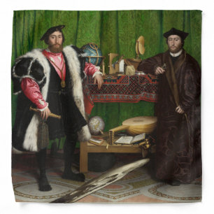 The Ambassadors, Holbein the Younger Bandana