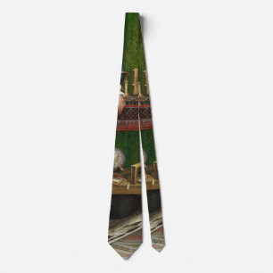 The Ambassadors, Holbein the Younger Neck Tie