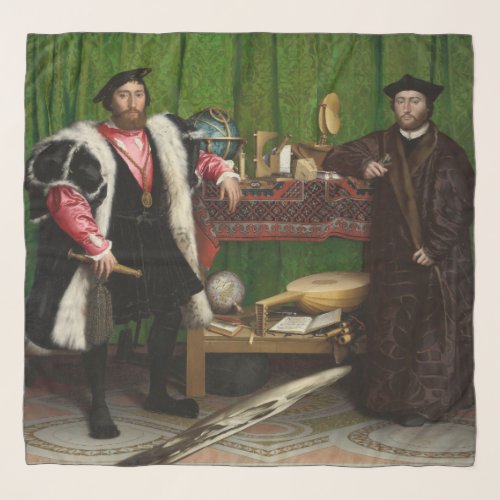 The Ambassadors Holbein the Younger Scarf