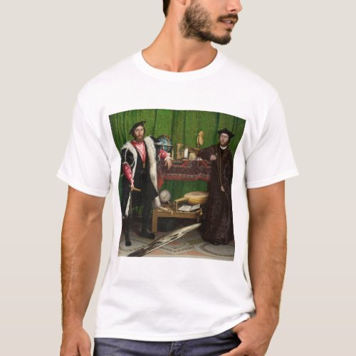 The Ambassadors Holbein the Younger T_Shirt