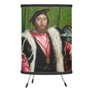 The Ambassadors, Holbein the Younger Tripod Lamp