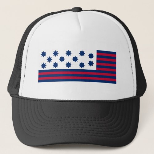 The American Battle of Guilford Courthouse Flag Trucker Hat