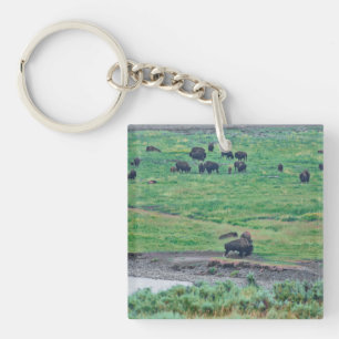 The American Bison Keychain