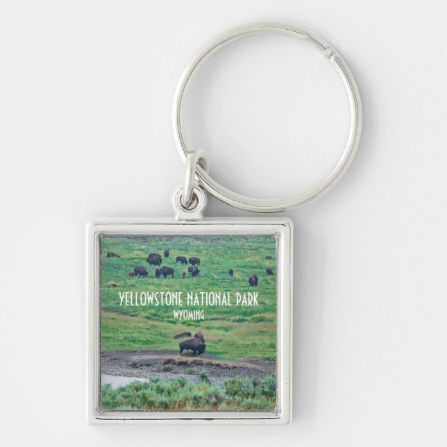 The American Bison Keychain (Front)