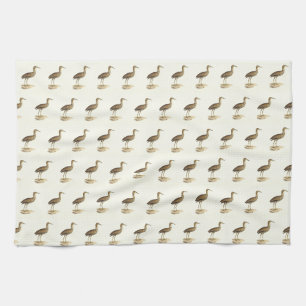 The American Bittern (Botaurus lentiginosus) Bird Kitchen Towel