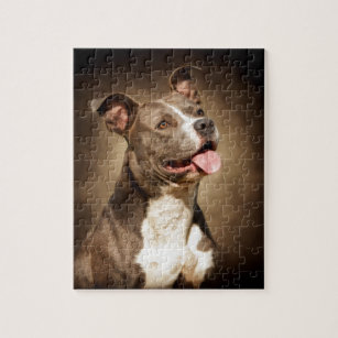 Blue nose Pitbull Jigsaw Puzzle