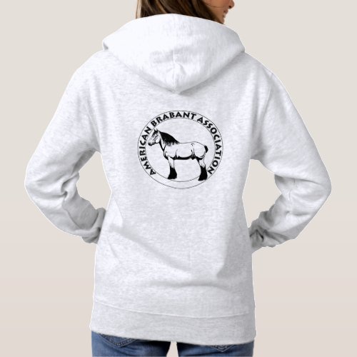 The American Brabant Association Womans Hoodie