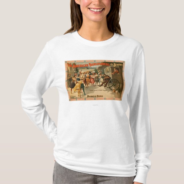 The American Burlesquers 15 Beauties Play T-Shirt (Front)