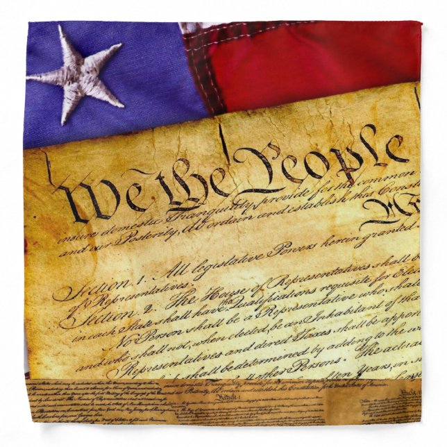 The American Constitution Bandana (Front)
