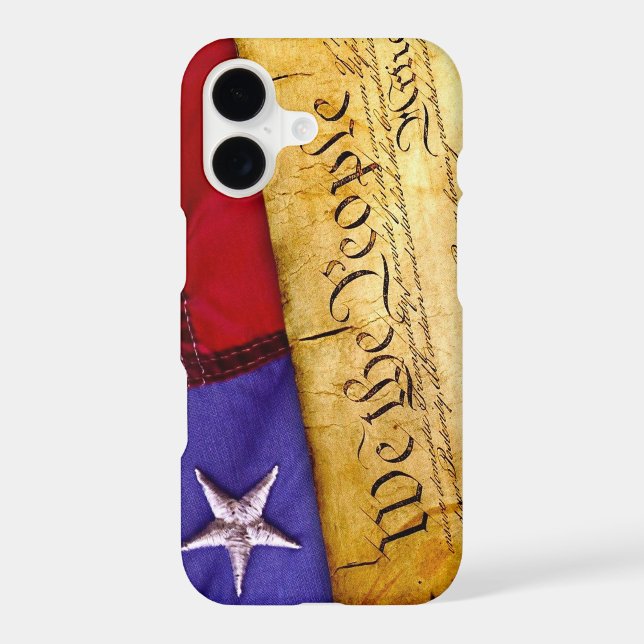 The American Constitution Iphone Case (Back)