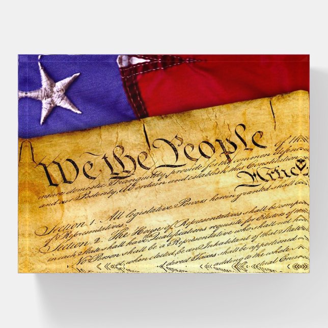 The American Constitution Paperweight (Front)