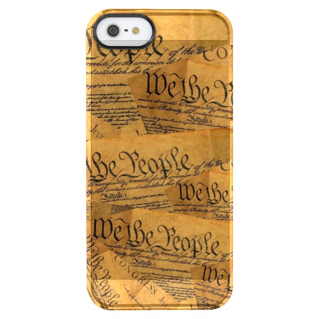 The American Constitution Uncommon iPhone Case (Back)