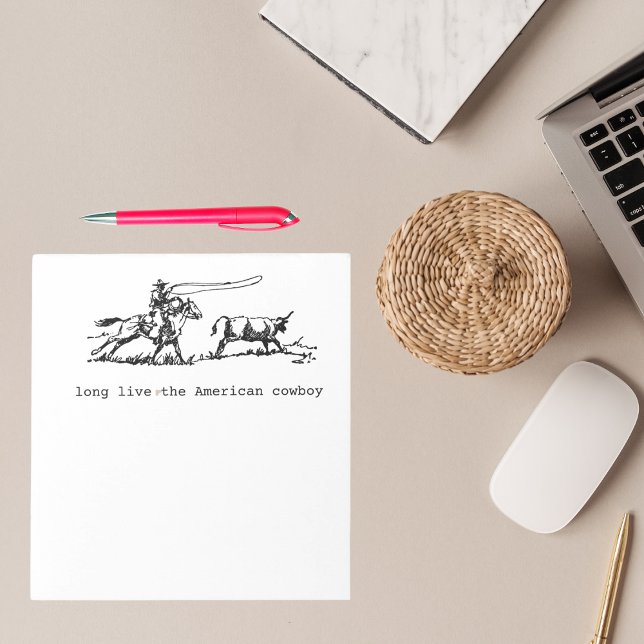 The American Cowboy Notepad (Creator Uploaded)