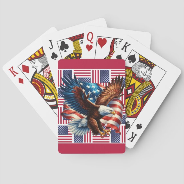 The American Eagle  Poker Cards (Back)
