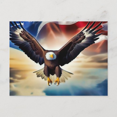 The American Eagle Postcard