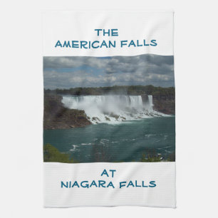 The American Falls at Niagara Falls Kitchen Towel
