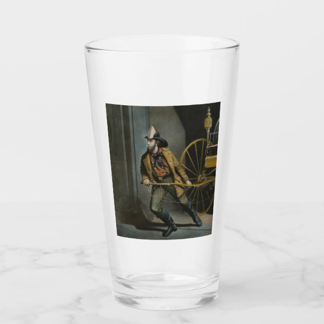 The American Fireman: Always Ready Glass (Front)