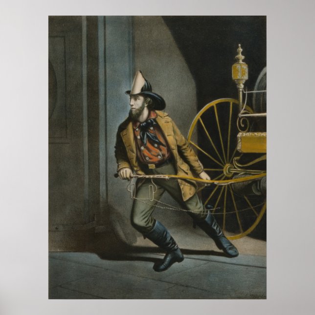 The American Fireman Poster (Front)