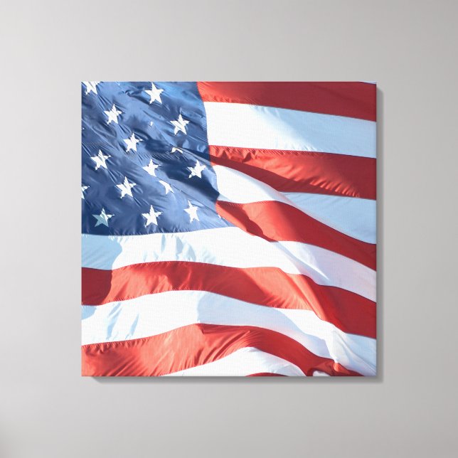 The American Flag - A Patriotic Fine Art Print (Front)