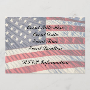 The American Flag Invitation