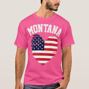 The American Flag Montana3  T-Shirt