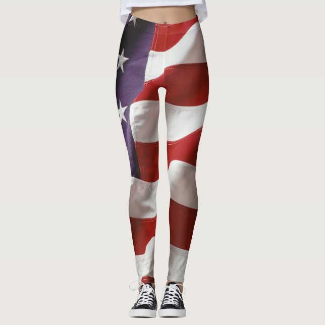The American Flag - Old Glory Leggings (Front)