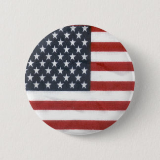 The American Flag Pinback Button