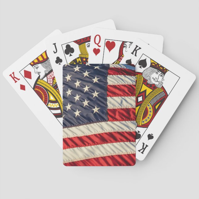 The American Flag Poker Cards (Back)