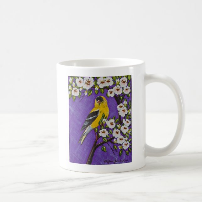 The American Goldfinch Coffee Mug (Right)