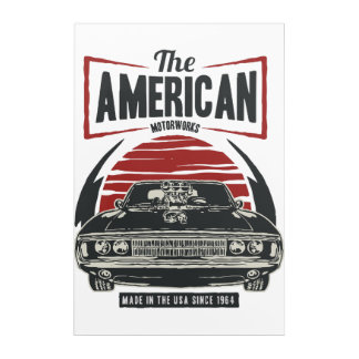 The American Motor Works Acrylic Print