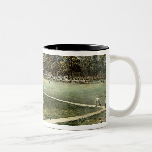 The American National Game of Baseball Two-Tone Coffee Mug (Right)
