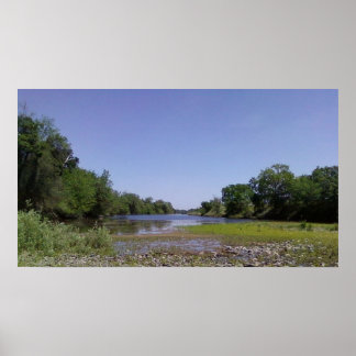 The American River in Sacramento,CA Print