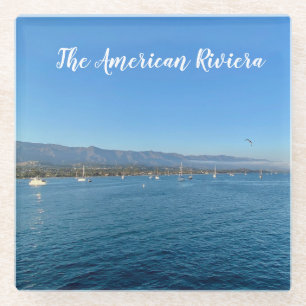 The American Riviera Glass Coaster