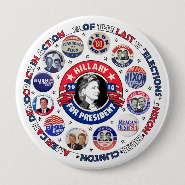 The American Ruling Class Pinback Button (Front)
